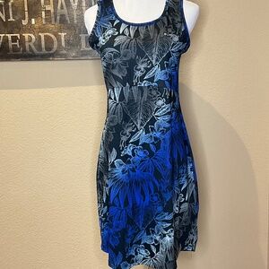 Columbia Blue Flora Dress